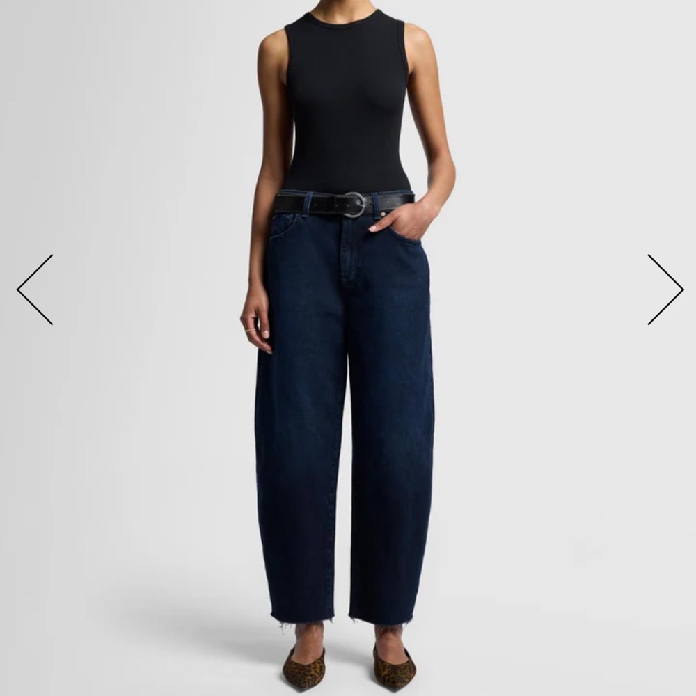 7 for all Mankind Jeans (barrel jeans) Dark Indigo